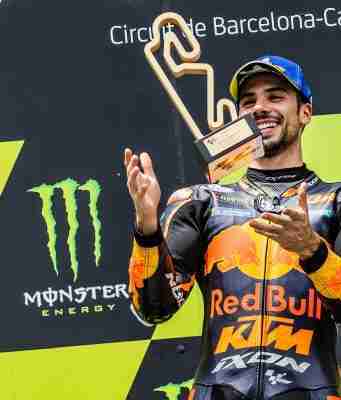 Miguel Oliveira Red Bull KTM MotoGP RC16 Circuit de Barcelona Catalunya winner