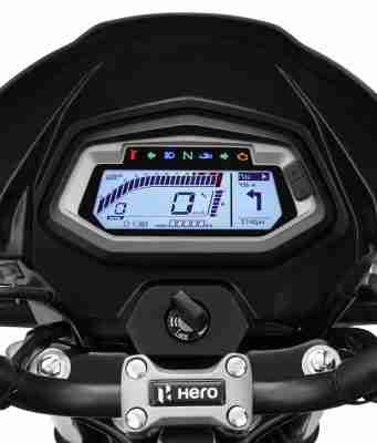 Hero Glamour Xtec Navigation on digital screen