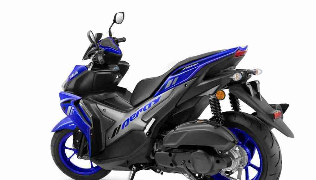 Racing Blue Yamaha AEROX 155 colour option