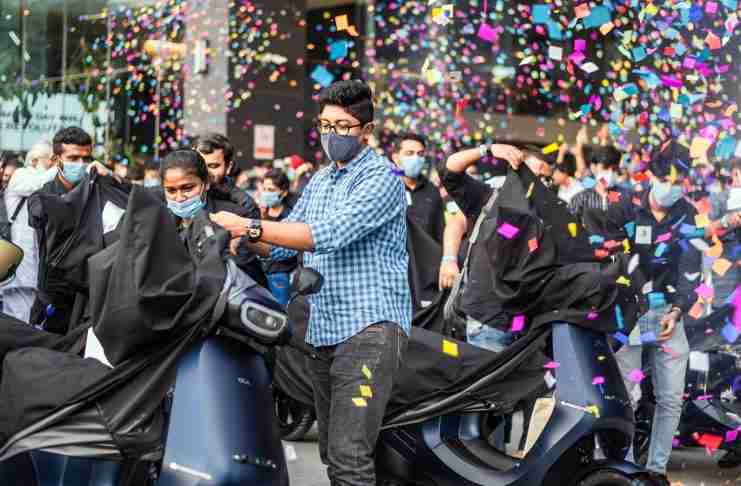 Ola Electric scooter delivery Bengaluru