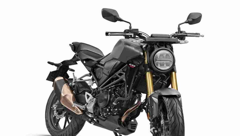 Honda 2022 CB300R Matte Steel Black