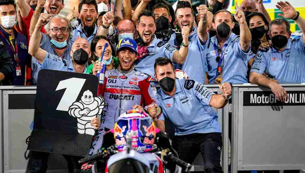 Enea Bastianini takes historic first win at Qatar MotoGP