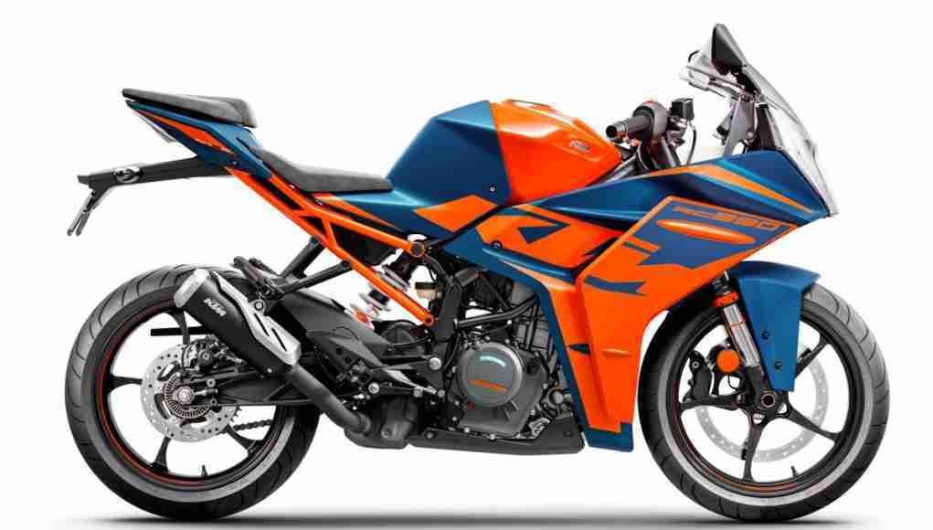 2022 KTM RC 390 Factory Racing Blue colour option