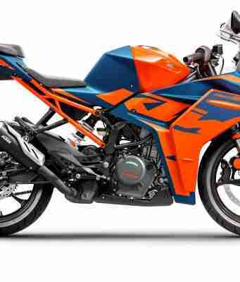 2022 KTM RC 390 Factory Racing Blue colour option