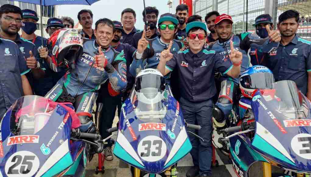 PETRONAS TVS Racing Team wins multiple championships again