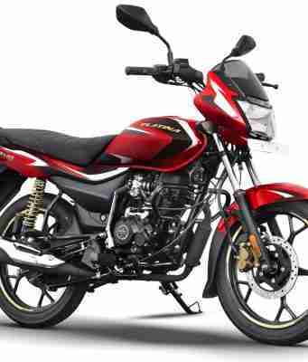 Bajaj Platina 110 ABS Cocktail Wine Red