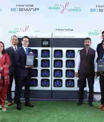 Honda Power Pack Energy and Bengaluru Metro join hands for Battery Swap Service