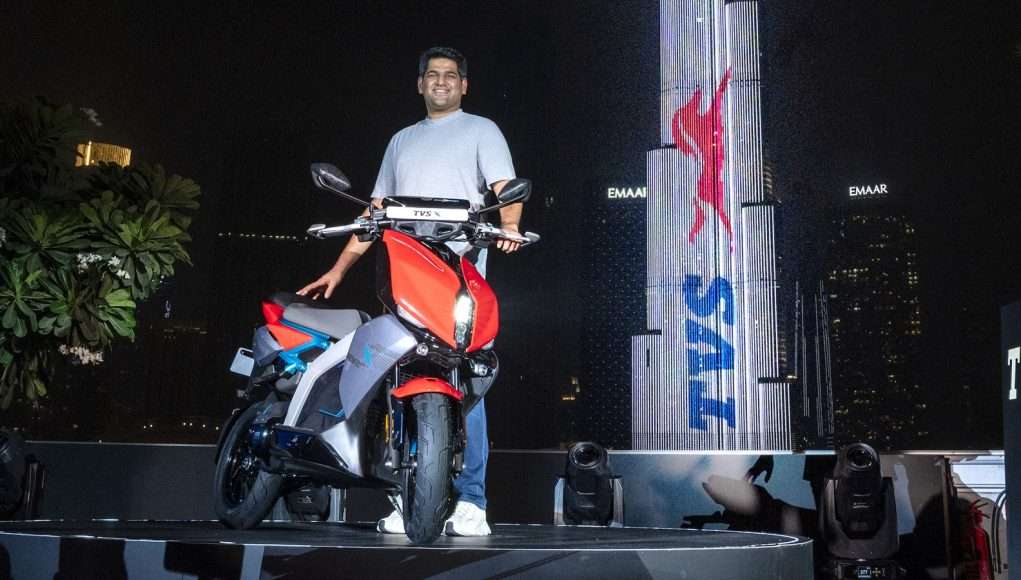 TVS X electric scooter