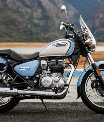 Meteor 350 - Aurora Blue