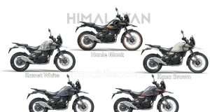 Himalayan 450 all colour options