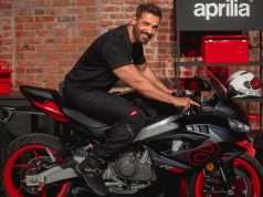 John Abraham Aprilia India brand ambassador