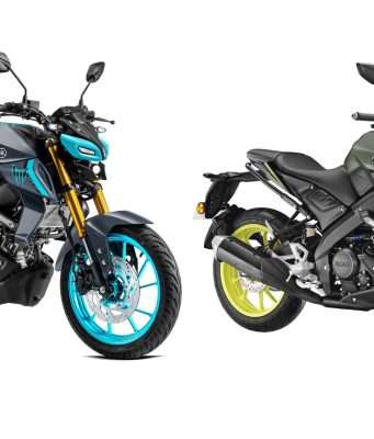 Yamaha MT-15 Cyber Green and Cyan Storm