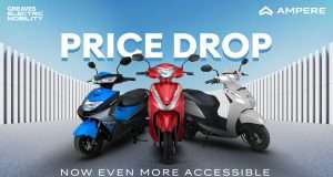 Ampere Electric Scooter Price cut, Makes Electric Scooters More Accessible and Budget-Friendly