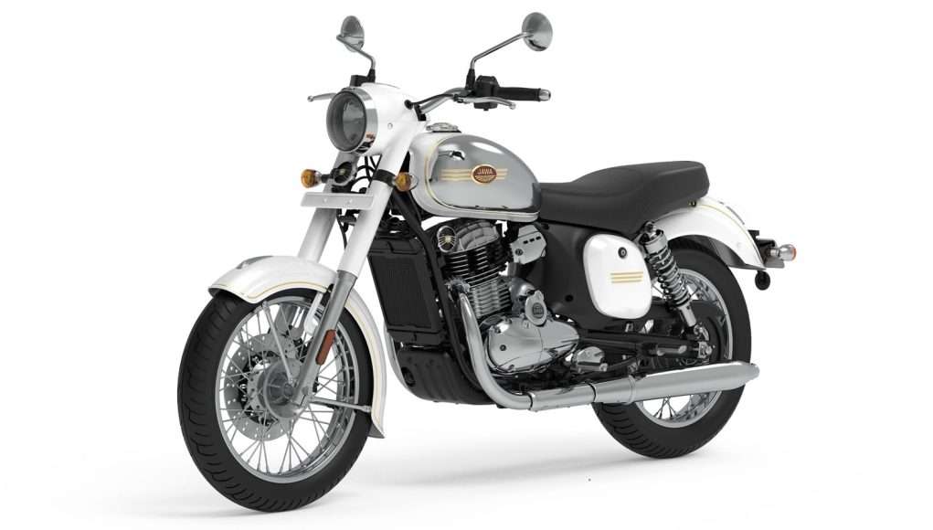 Jawa 350 White colour option