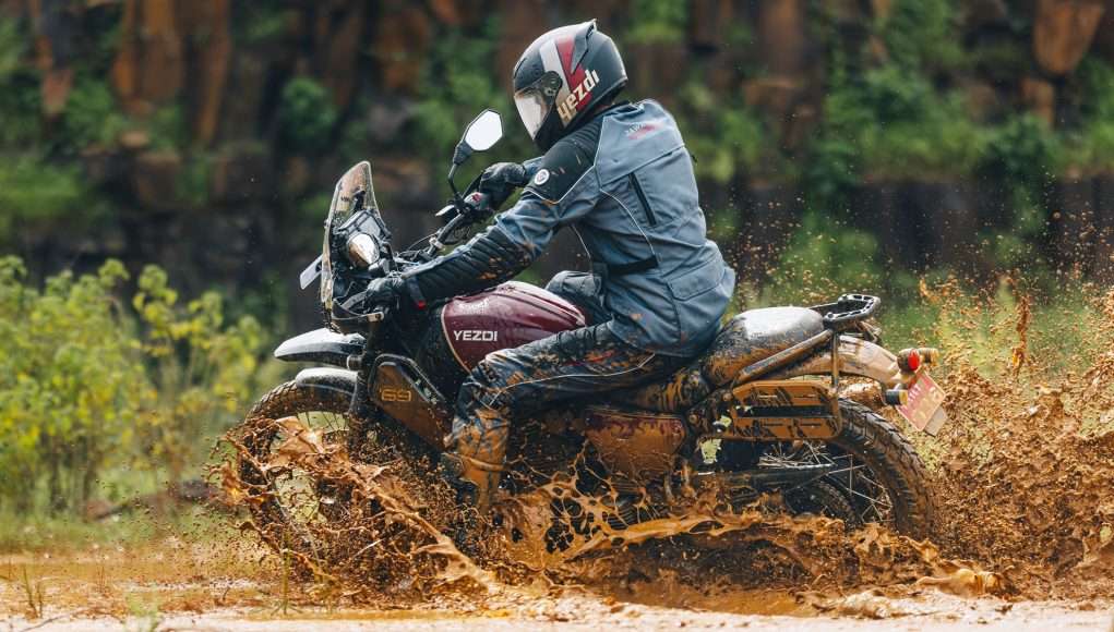 2024 Yezdi Adventure Magnite Maroon colour option