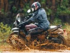2024 Yezdi Adventure Magnite Maroon colour option