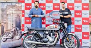 BSA Motorcycles Delivers Gold Star 650 to Prince Lakshyaraj Singh Mewar of Udaipur