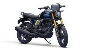 TVS RONIN Midnight Blue color scheme