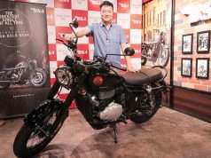BSA Motorcycles delivers the first Gold Star 650 in North-East India to Mr. Oken Tayeng