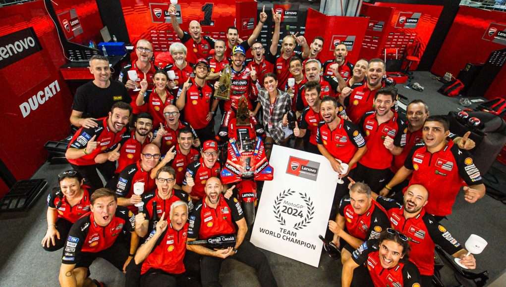 Ducati clinch 2024 MotoGP Team World Championship title