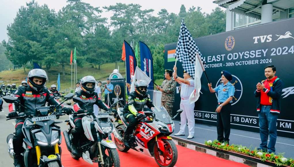 Indian Navy and TVS Motor Company announce 2,500 km North East Expedition