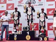 Mohsin Paramban wins 2024 season of IDEMITSU Honda India Talent Cup NSF250R