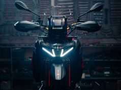 2025 Aprilia Tuareg Rally head light
