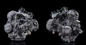 New light weight Ducati V2 engine