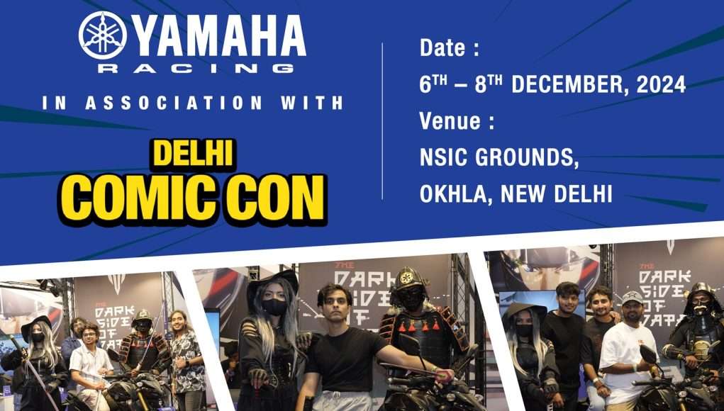 Yamaha at Delhi Comic Con 2024