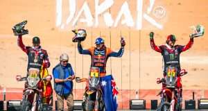 KTM's Daniel Sanders wins the 2025 Dakar Rally
