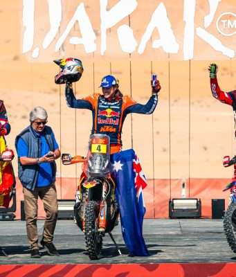 KTM's Daniel Sanders wins the 2025 Dakar Rally