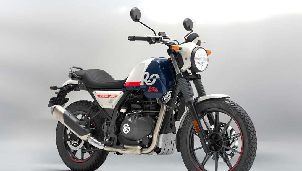 Royal Enfield Scram 440 Flash Blue