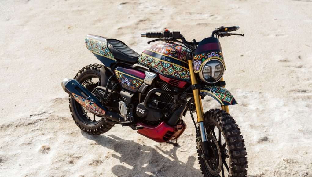 TVS Ronin at Rann of Kutch