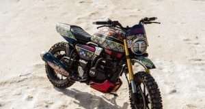 TVS Ronin at Rann of Kutch