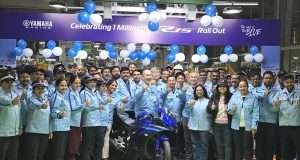 Yamaha R15 crosses 1 Million units Production Milestone