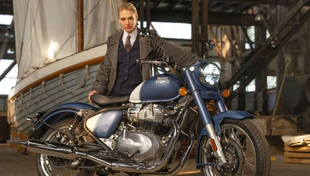 Classic 650 Bruntingthorpe Blue Colour option