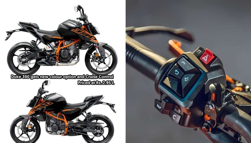 KTM Duke 390 Ebony Black and Cruise Control