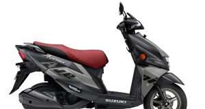 Suzuki Avenis Special Edition in the new Metallic Matte Black No. 2+Matte Titanium Silver