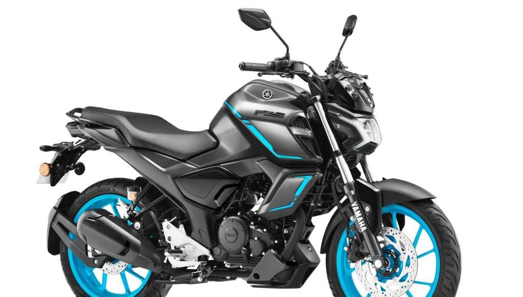 Yamaha FZS Hybrid Grey Cyan