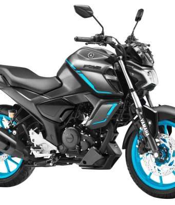 Yamaha FZS Hybrid Grey Cyan
