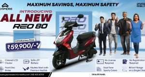 Ampere Launches All-New Reo 80 - Priced from Rs 59,000