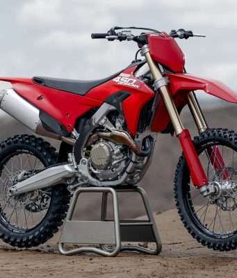 Ducati Desmo450 MX motocross bike