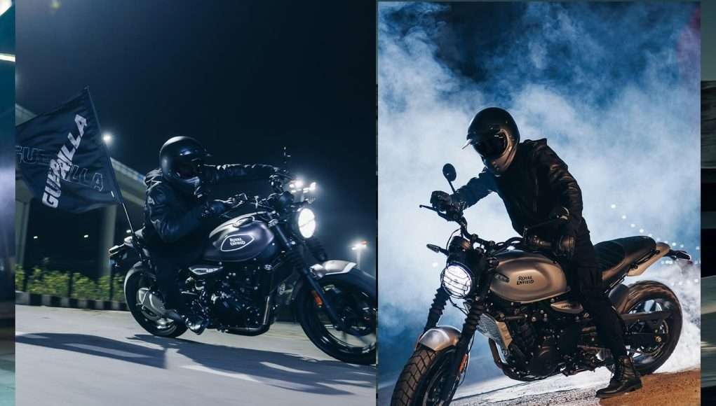 Royal Enfield's Guerrilla 450 Drift & Drag at VROOM Drag Meet