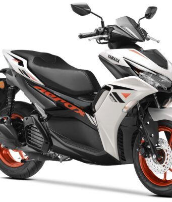 Yamaha Aerox 155 version S Ice Fluo Vermillion