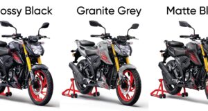 2025 TVS Apache RTR 200 4V new colour options - Glossy Black, Matte Black, and Granite Grey