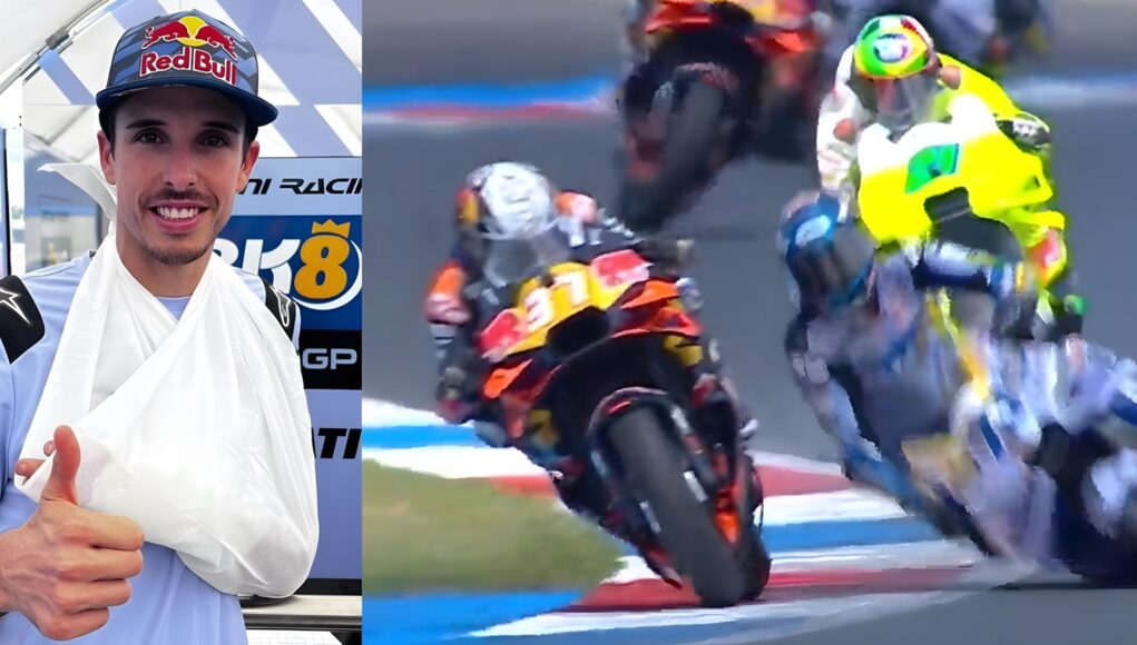 Alex Marquez MotoGP Assen Crash