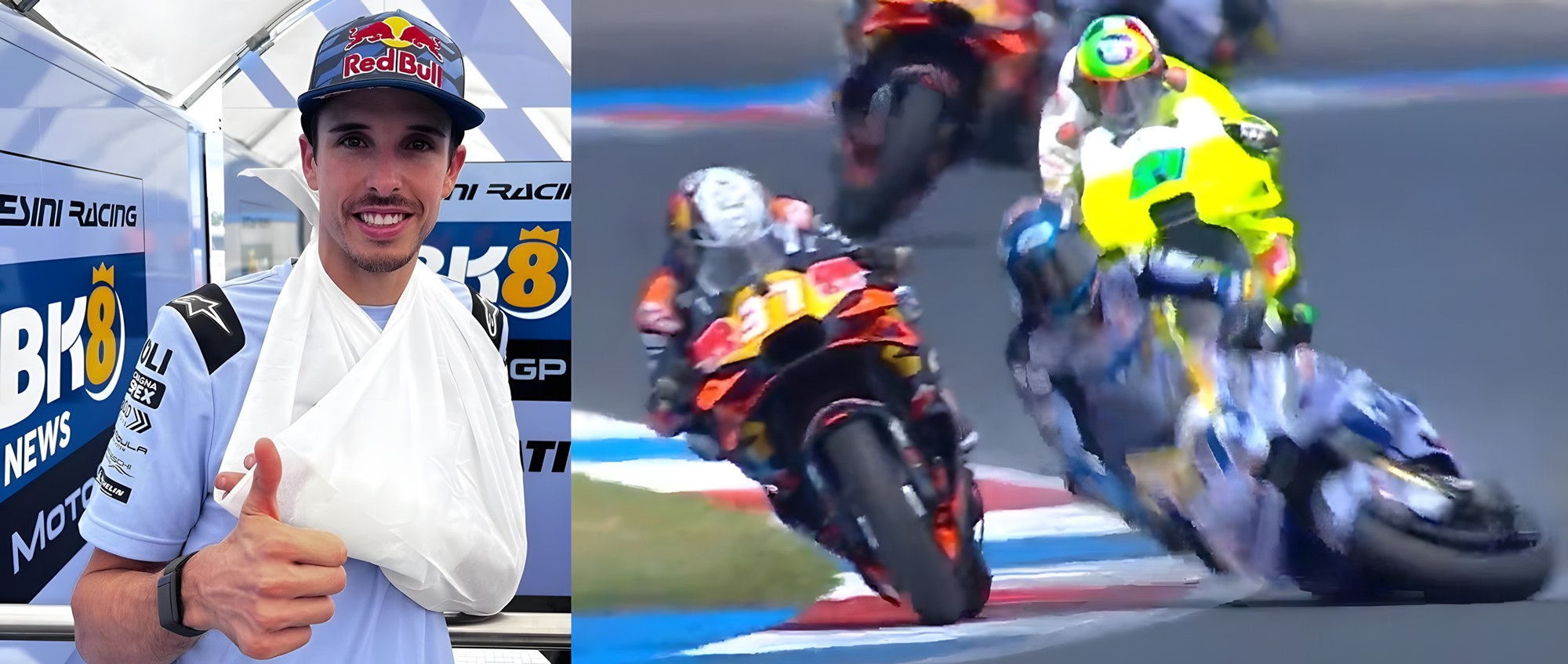 Alex Marquez MotoGP Assen Crash