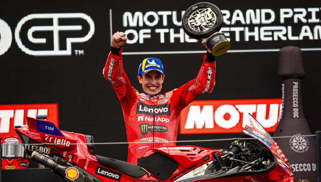 Marc Marquez Wins Dutch MotoGP Thriller