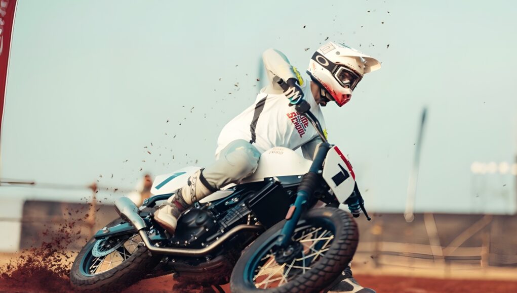 Royal Enfield Slide School UK on FT450 Flat Tracker Dates and Schedule