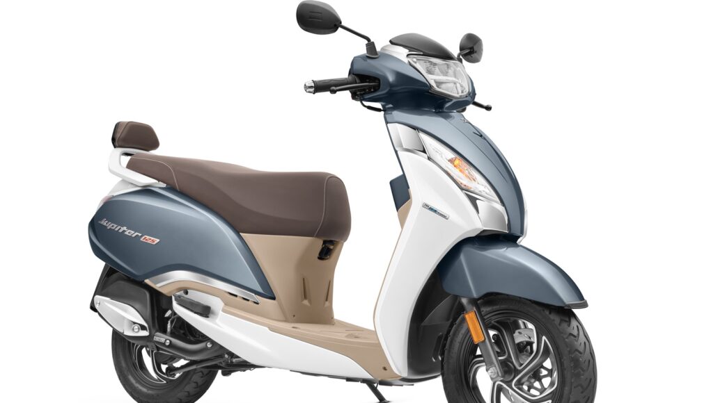 TVS Motor Launches Jupiter 125 Dual Tone